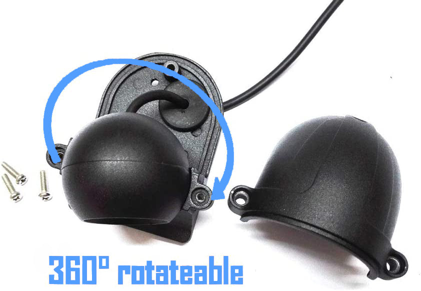 ZEROXCLUB Single Side View Camera for BW101/BW102/BW103/BW104, Replacement Backup Camera for ZEROXCLUB System Kit