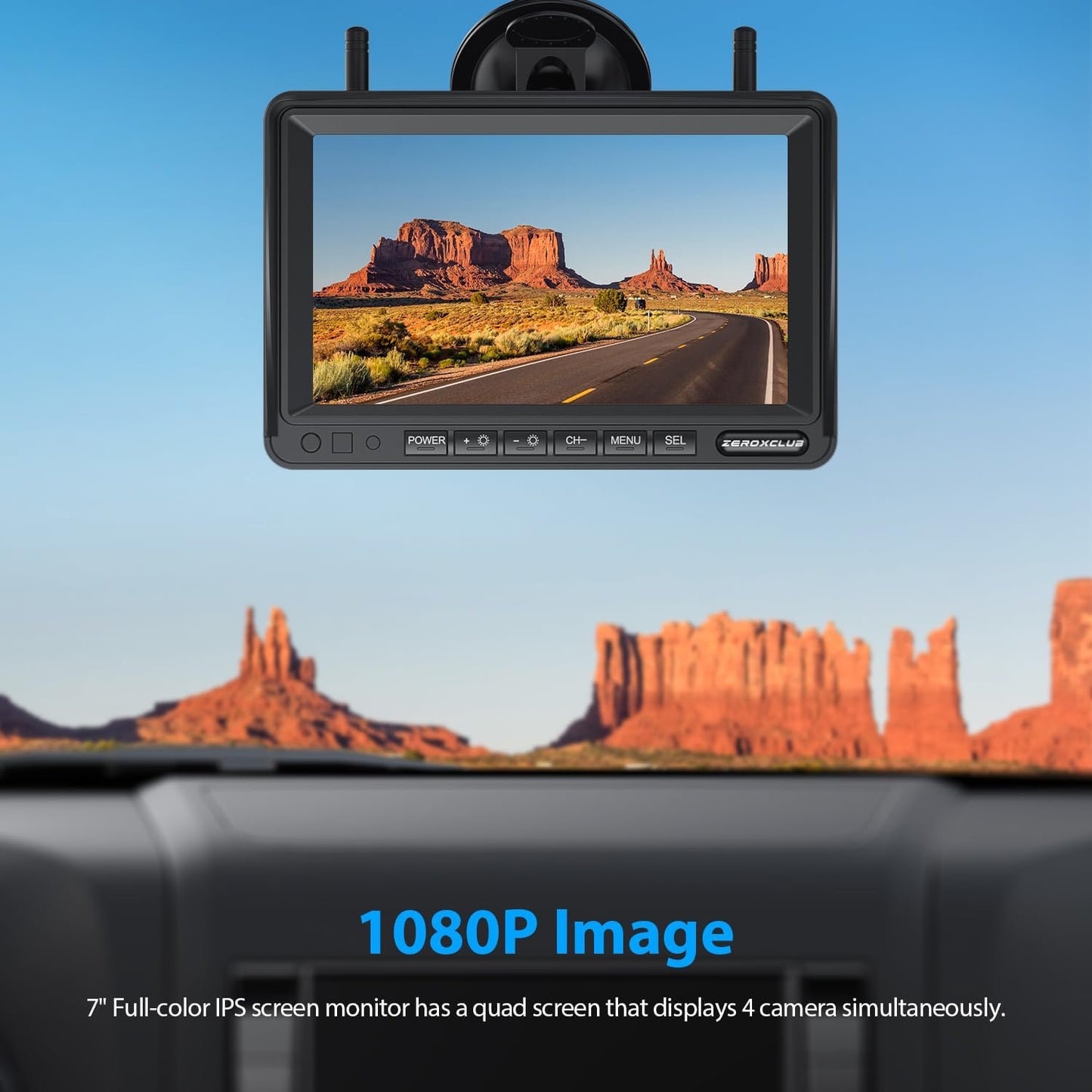 ZEROXCLUB BW7 Monitor, Replacement monitor for BW7 System