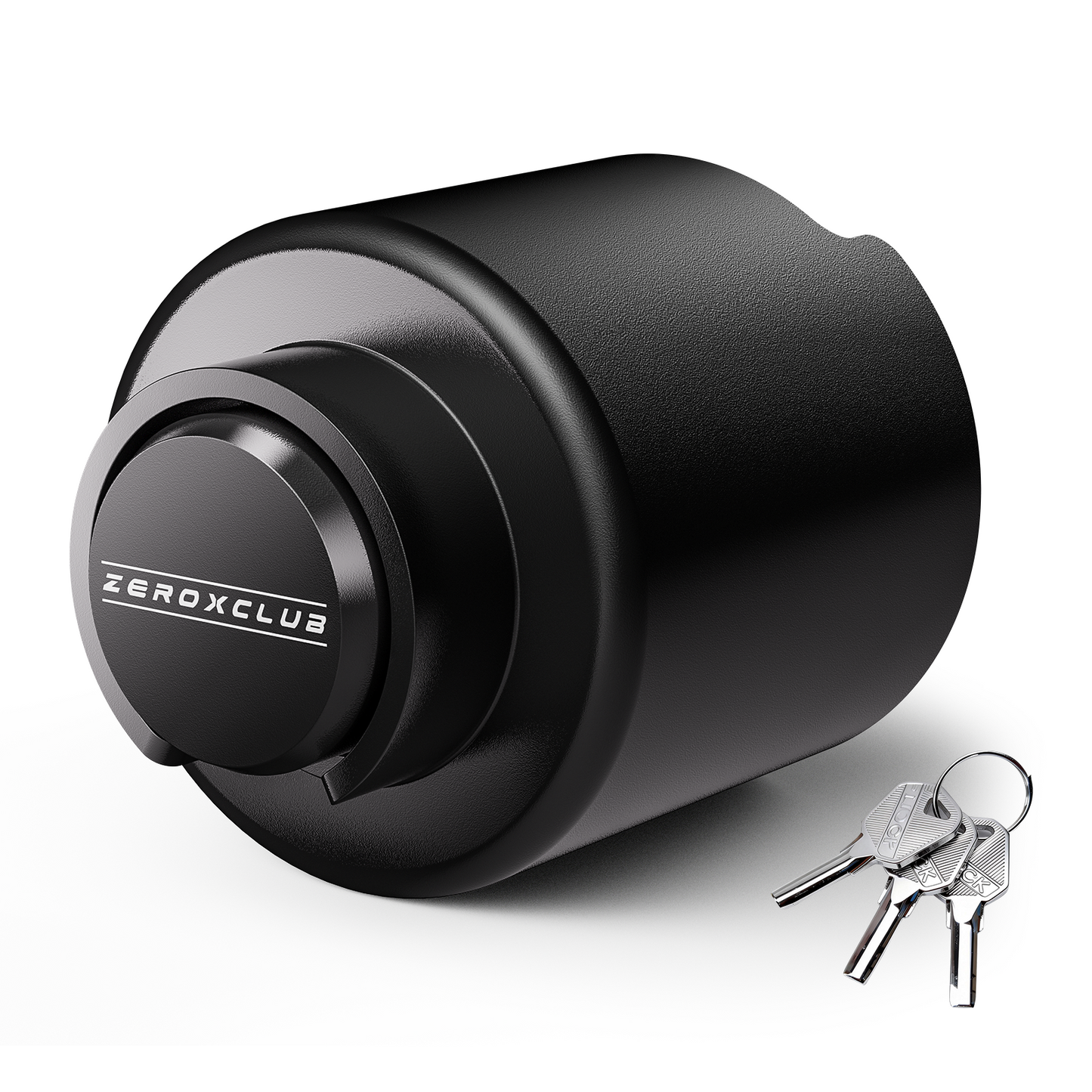 ZEROXCLUB Upgraded Trailer Lock Fits 2-5/16 Inch Coupler, Safety Chains Anti-Theft Trailer Coupler Lock, Heavy Duty Trailer Hitch Lock for Travel RV, Boat, Trailer