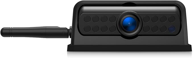 Single Wireless Side Camera sutable for ZEROXCLUB BW7 Wireless Backup Camera System, IR Night Vision, IP69k Waterproof - BW7S