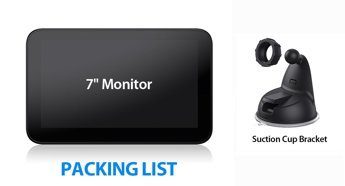 ZEROXCLUB Monitor for B7 Backup Camera System (Monitor Only)